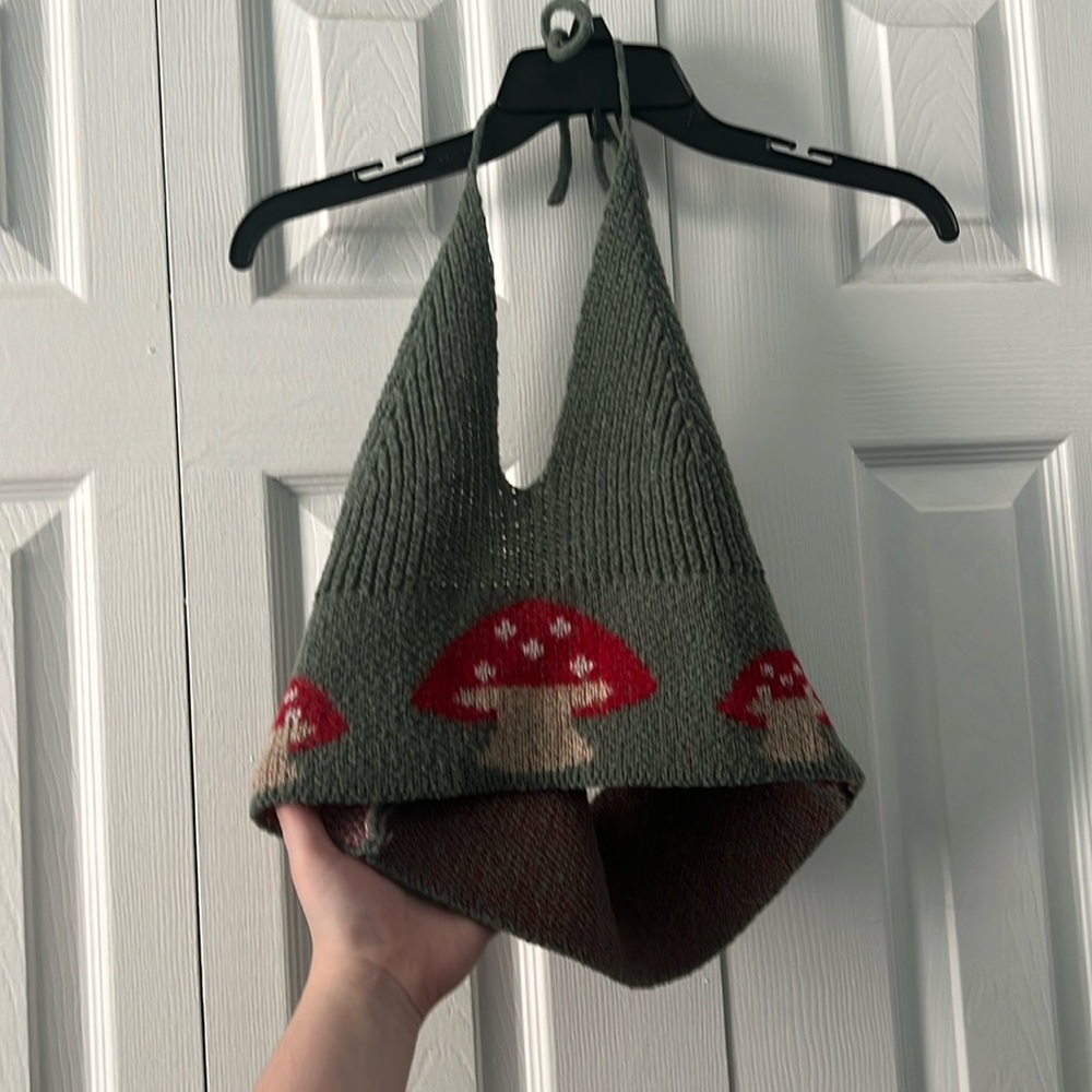 Mushroom Halter Top